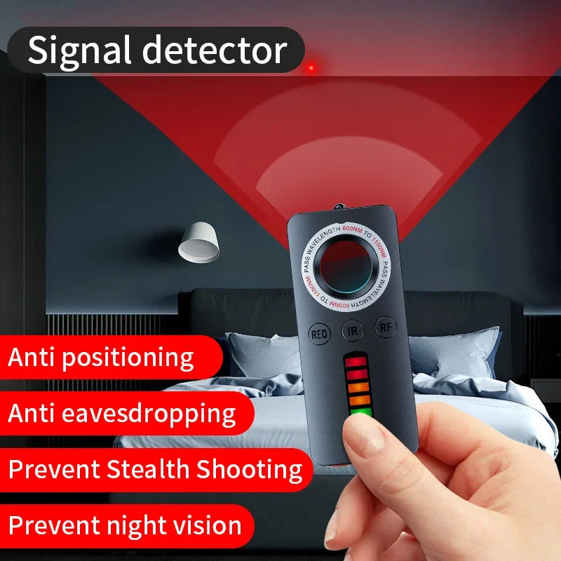 Hidden Camera Detector M40 Anti Spy Gadget Professional Wiretapping Bug Car GPS Tracker Infrared Camera Spy Things Search Device